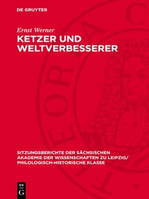 cover image of Ketzer und Weltverbesserer